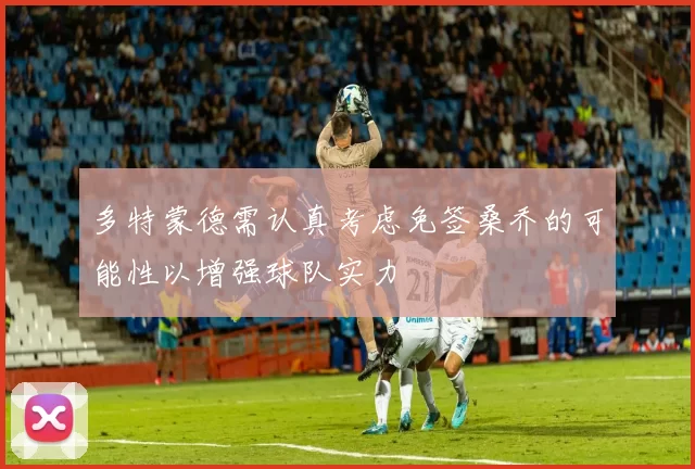 多特蒙德需认真考虑免签桑乔的可能性以增强球队实力